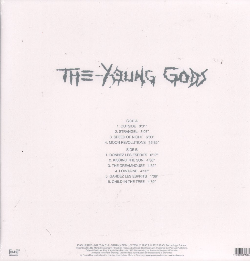 Young Gods - Only Heaven (30th Anniversary) - Lp