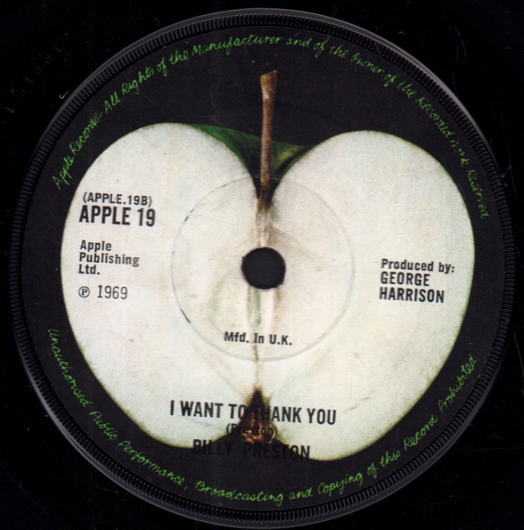 Billy Preston - Everything's All Right - 7 Inch