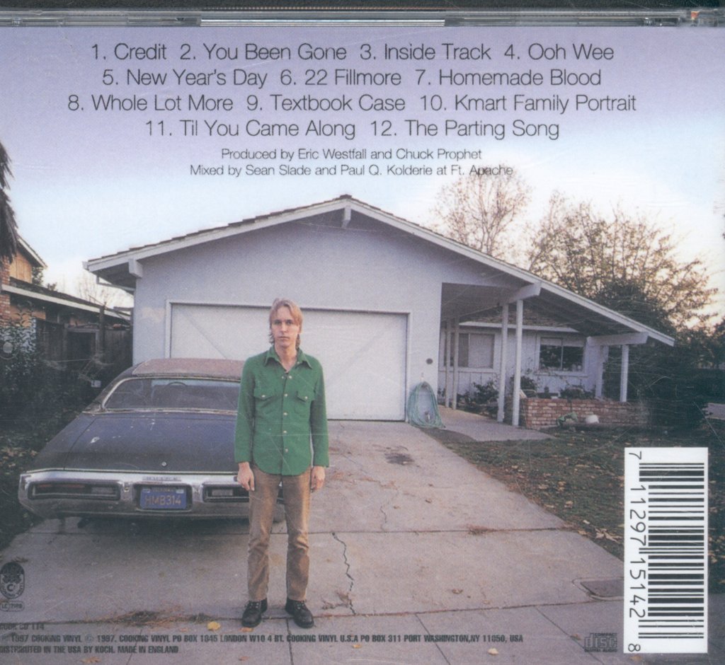 Chuck Prophet - Homemade Blood - Cd