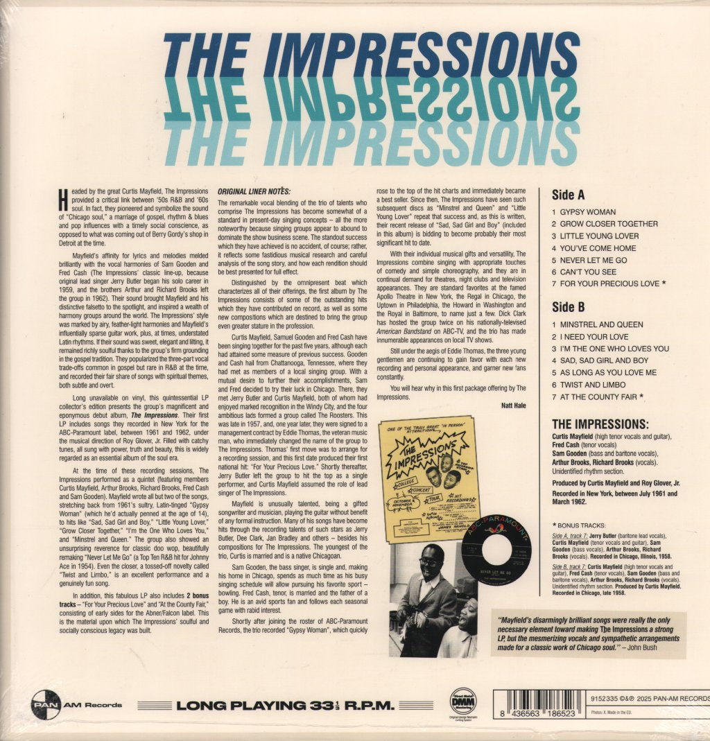 Impressions - The Impressions - Lp