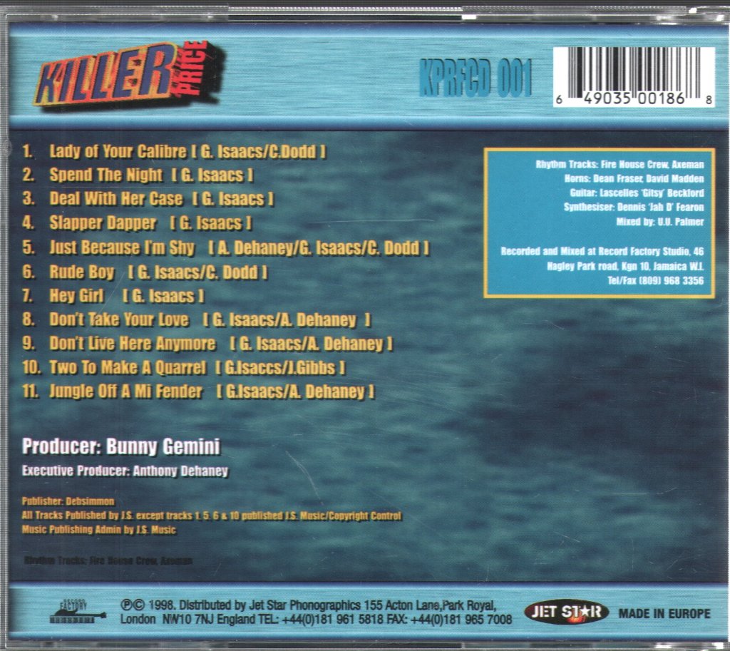 Gregory Isaacs - Mr Cool - Cd