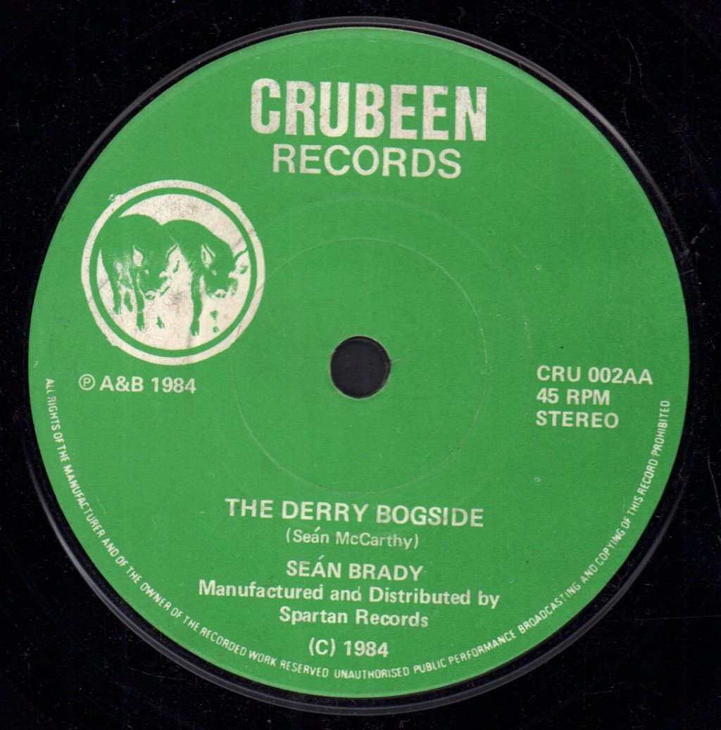 Sean Brady - Ballad Of Red Ken - 7 Inch