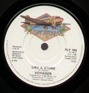Voyager (Pop/Rock Group) - Like A Stone - 7 Inch