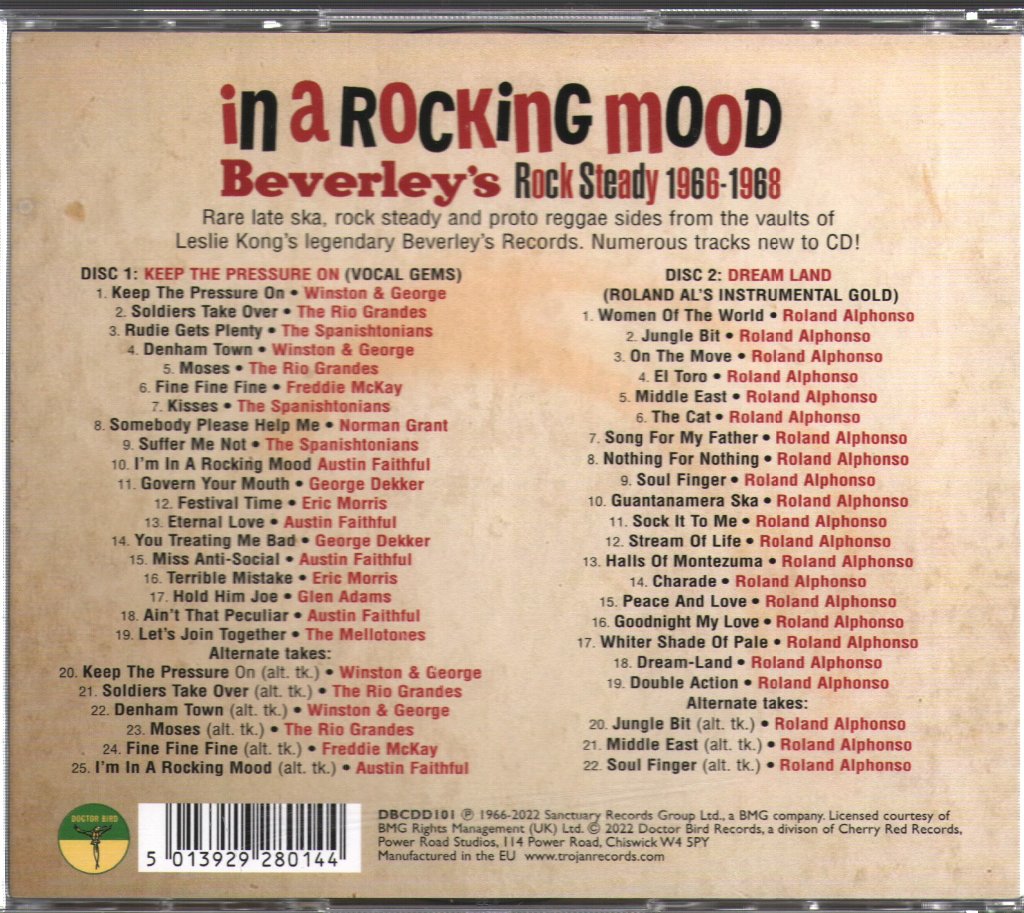 Various Artists - In A Rocking Mood - Double Cd