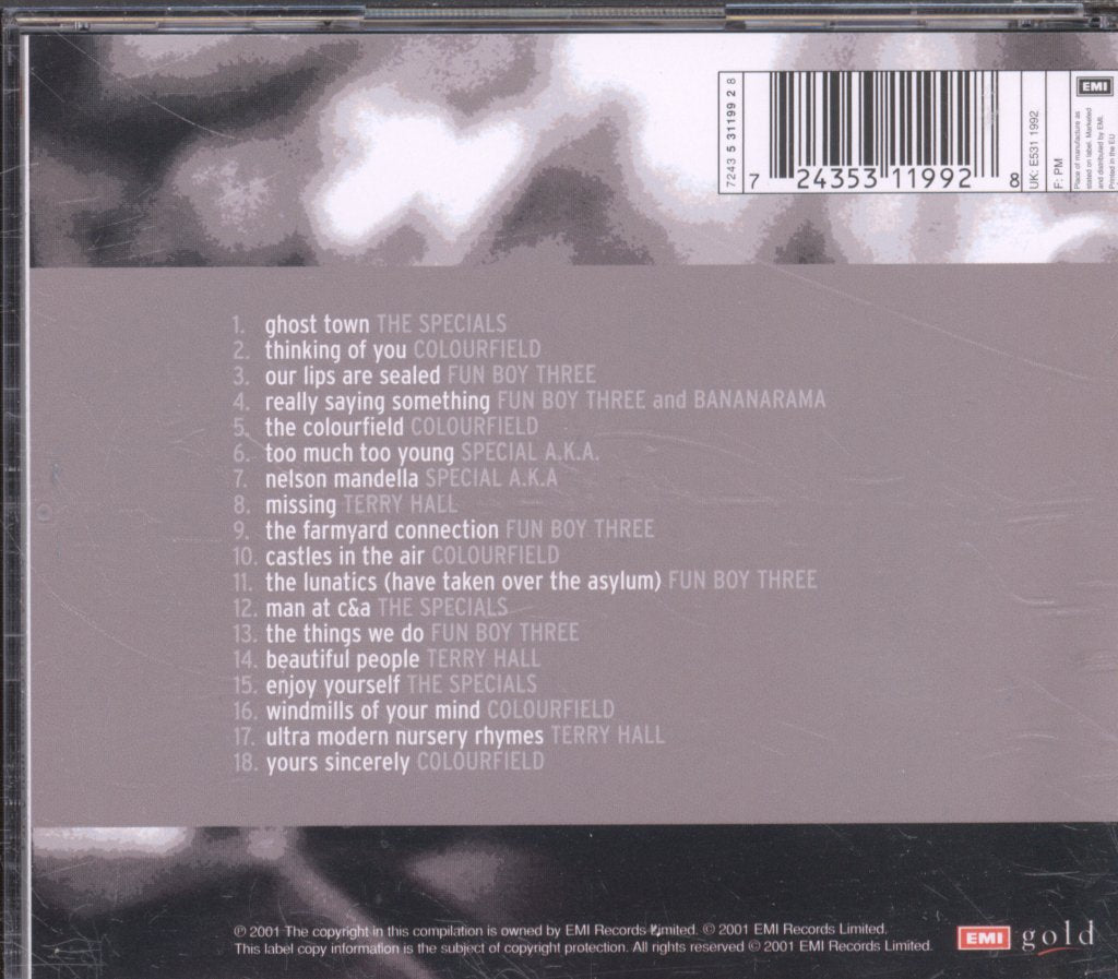 Terry Hall - Through The Years - Cd