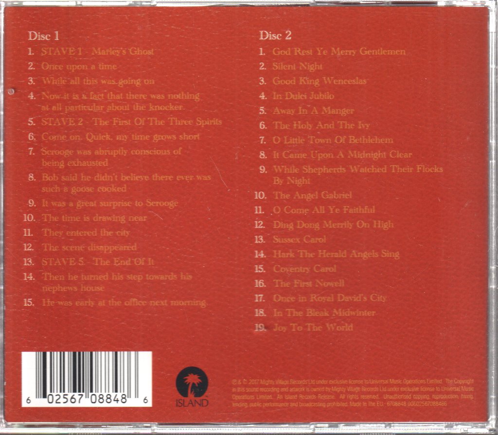 Simon Callow With The Brighouse And Rastrick Band - A Christmas Carol By Charles Dickens - Double Cd