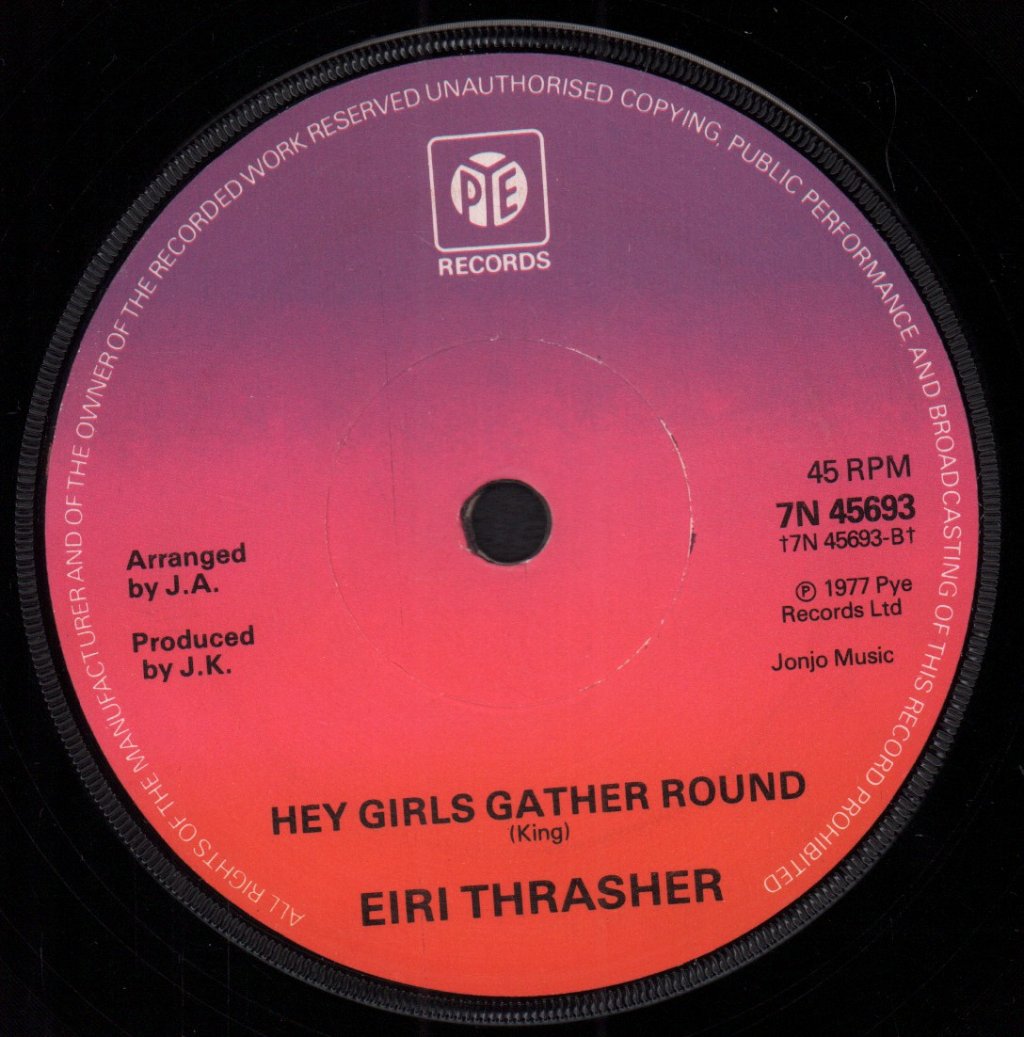 Eiri Thrasher - Turn The Beat Around Lady Bump - 7 Inch