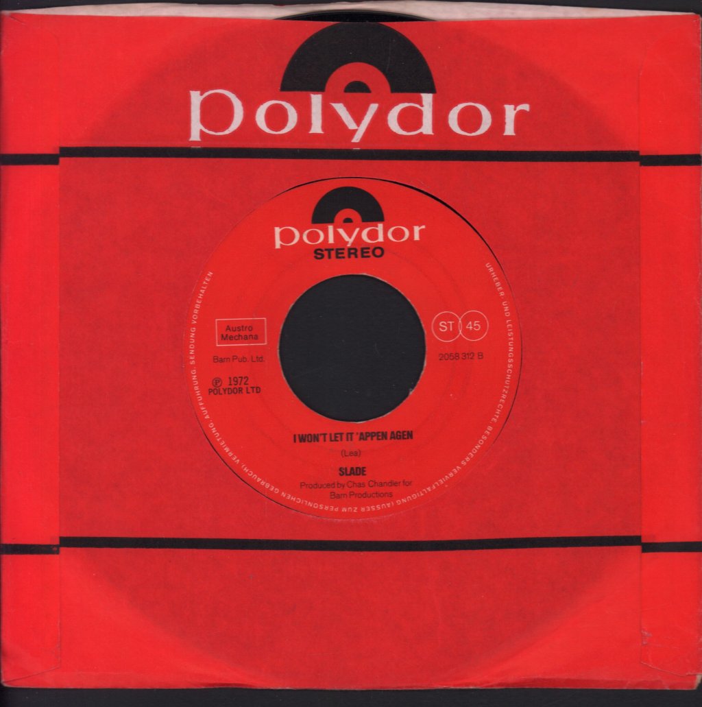 Slade - Gudbuy T' Jane - 7 Inch