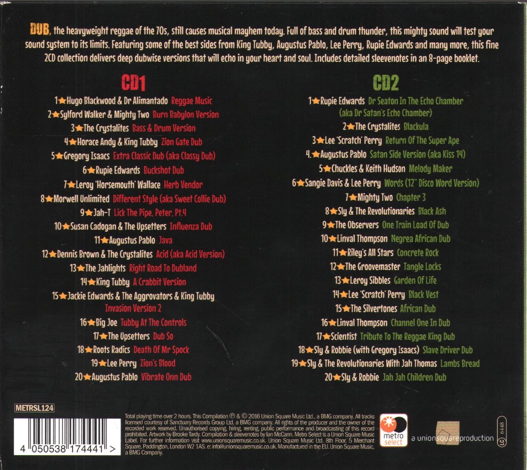 Various Artists - Dub - Double Cd