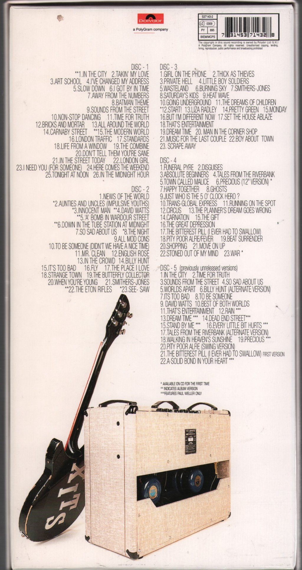 Jam - Direction, Reaction, Creation - Cd Set