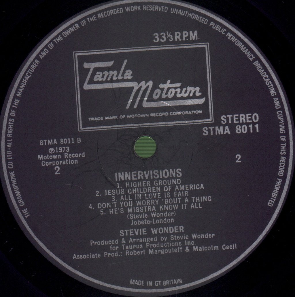Stevie Wonder - Innervisions - Lp