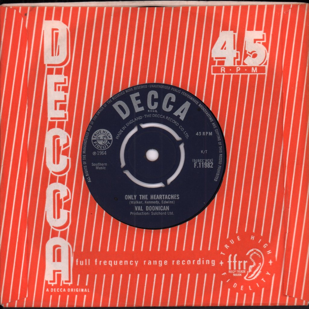 Val Doonican - Walk Tall - 7 Inch