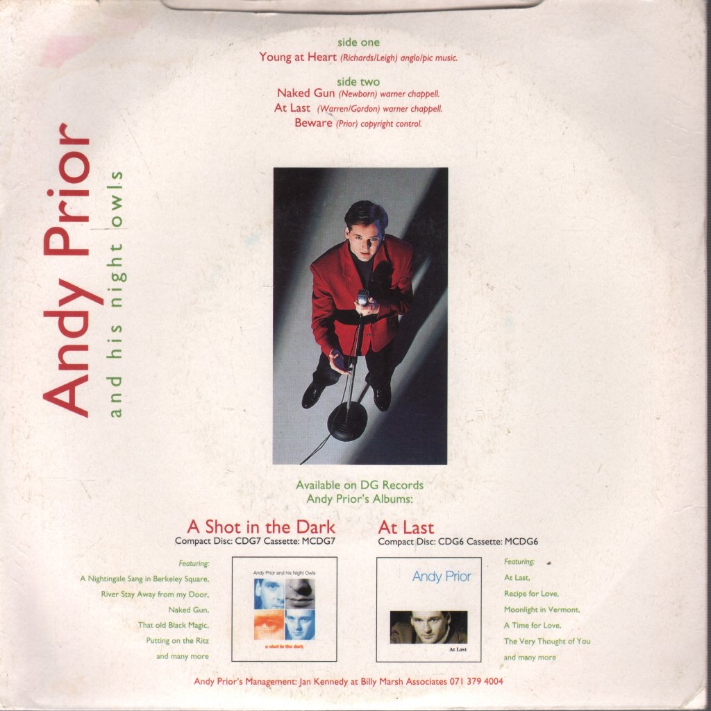 Andy Prior - Young At Heart - 7 Inch