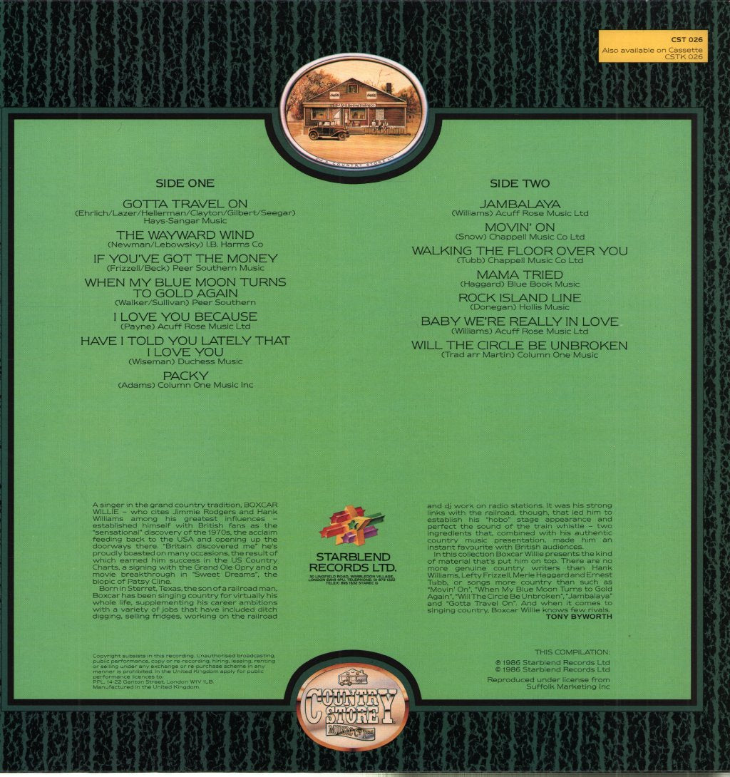 Boxcar Willie - Very Best Of - Lp
