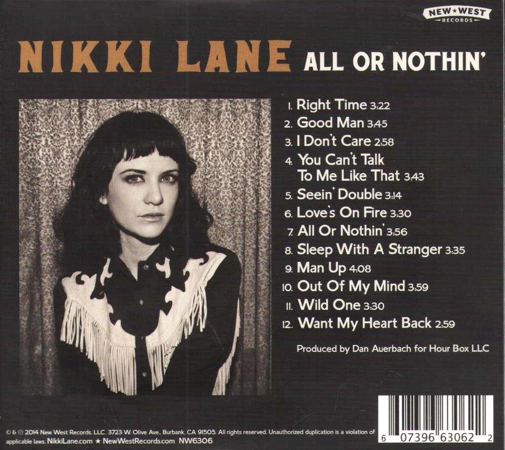 Nikki Lane - All Or Nothin' - Cd