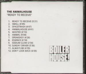 Animalhouse - Ready To Receive - Cdr
