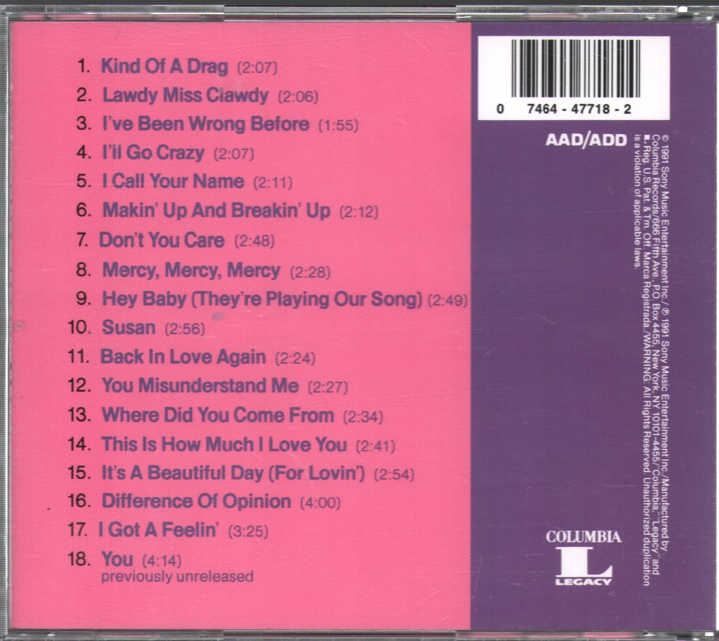 Buckinghams - Mercy, Mercy, Mercy (A Collection) - Cd
