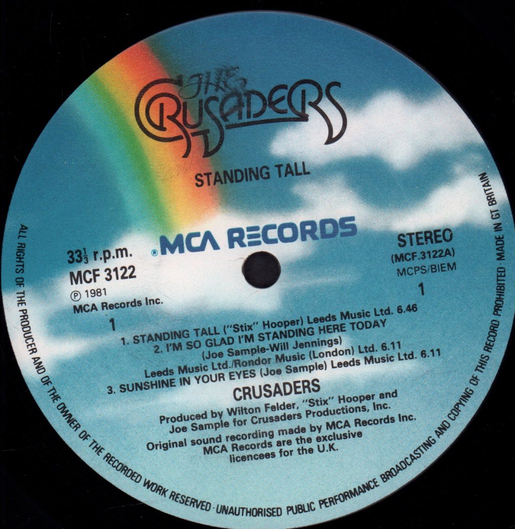 Crusaders - Standing Tall - Lp
