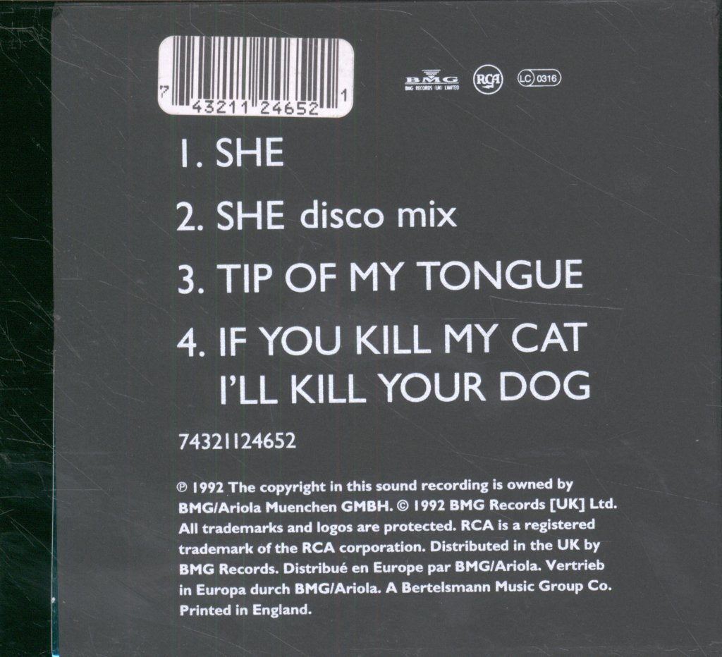 Vegas - She - Cd