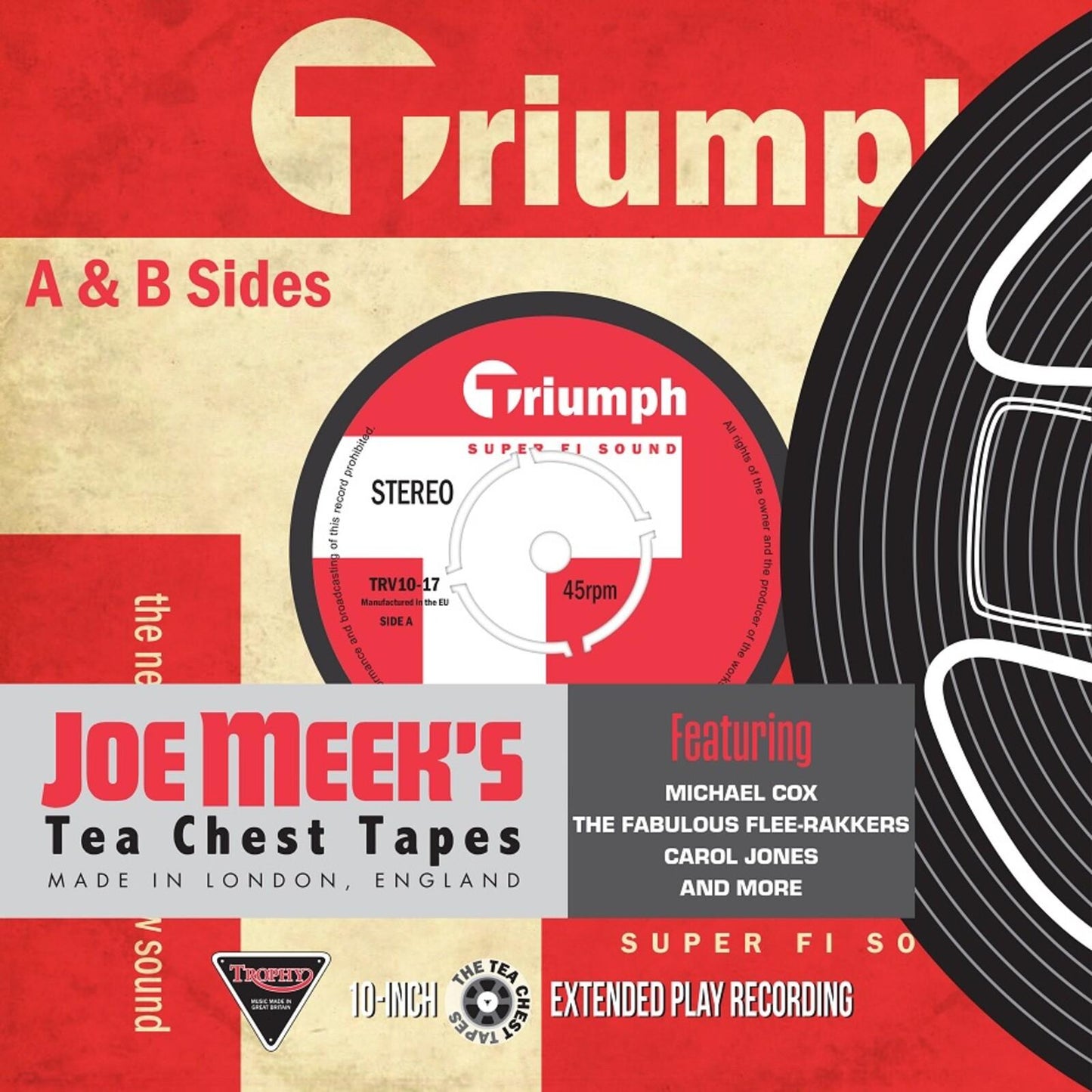 Various Artists - Joe Meek's Tea Chest Tapes: Triumph A's & B's - 10 Inch