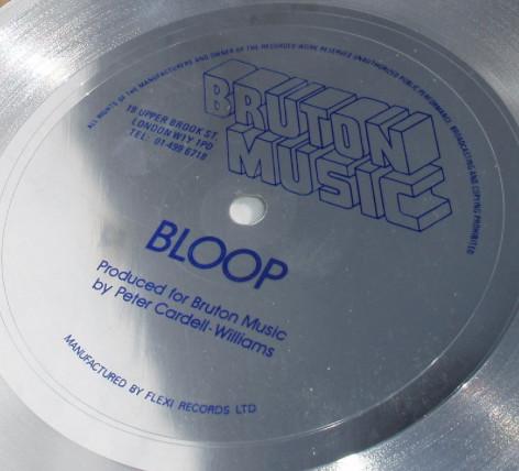 Peter Cardell-Williams - Bloop - 7 Inch
