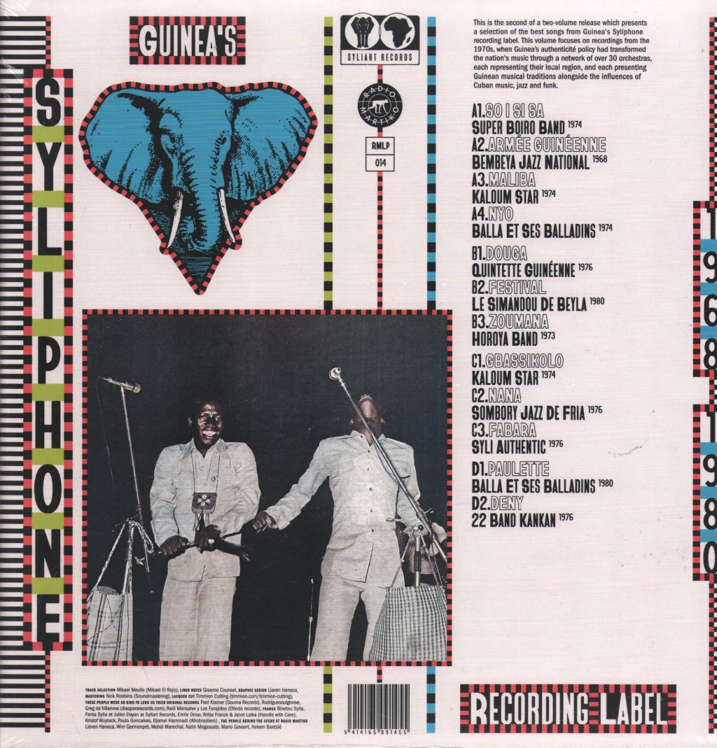 Various Artists - Music For A Revolution Vol 2: Guinea's Syliphone Recording Label (1968-1980) - Double Lp