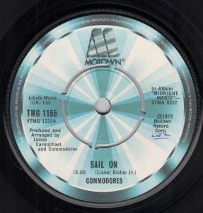 Commodores - Sail On - 7 Inch