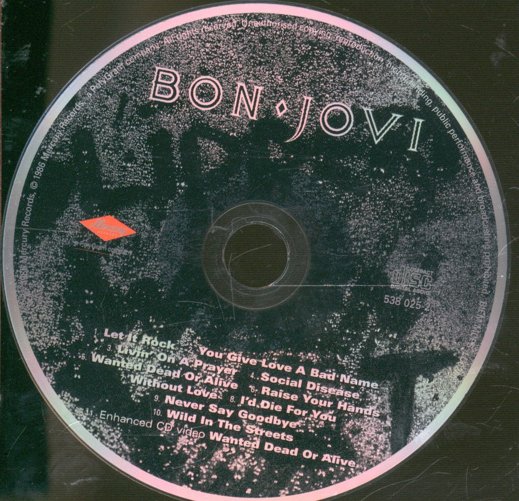 Bon Jovi - Slippery When Wet - Cd