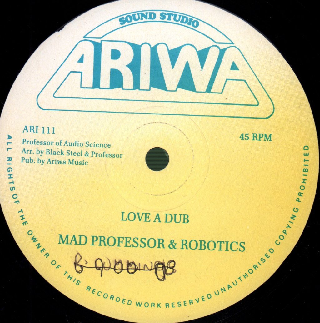 Tomorrow's People / Mad Professor & Robotics - Gonna Take A Miracle / Love A Dub - 12 Inch