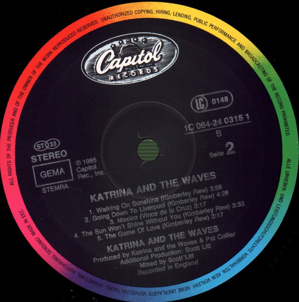 Katrina And The Waves - Katrina And The Waves - Lp