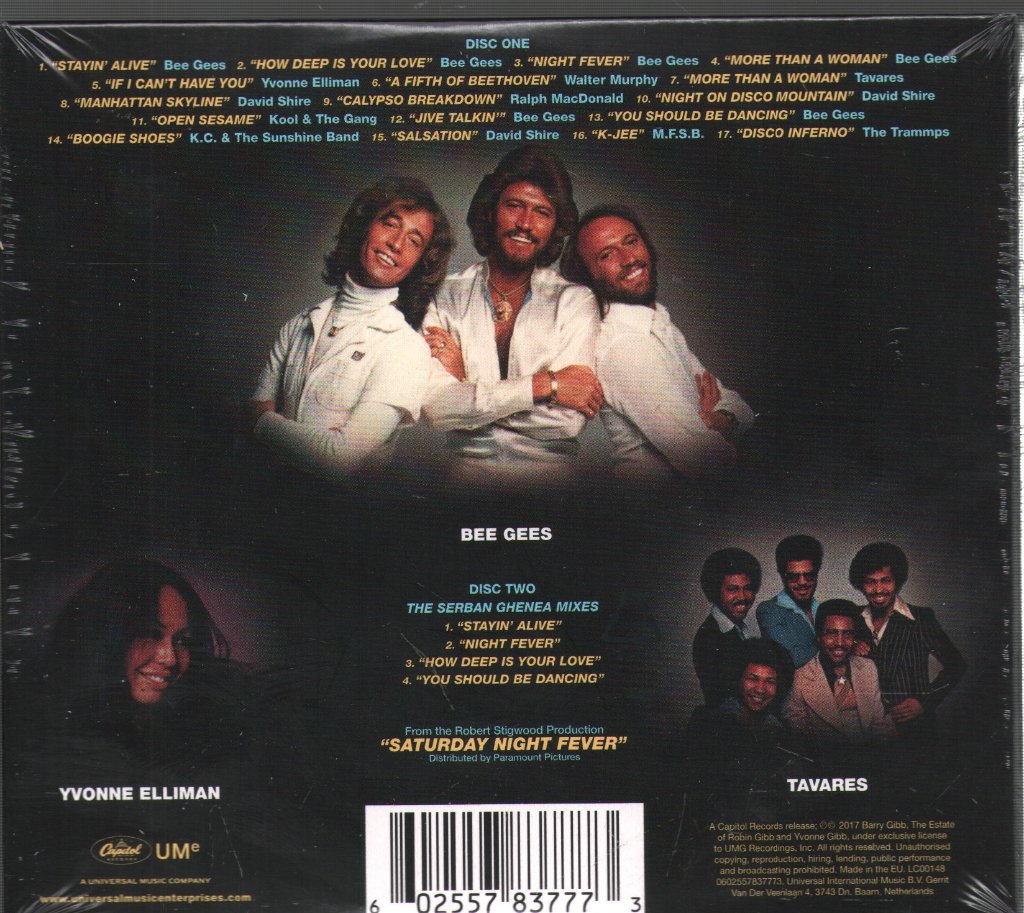 Saturday Night Fever - Original Movie Sound Track - Cd