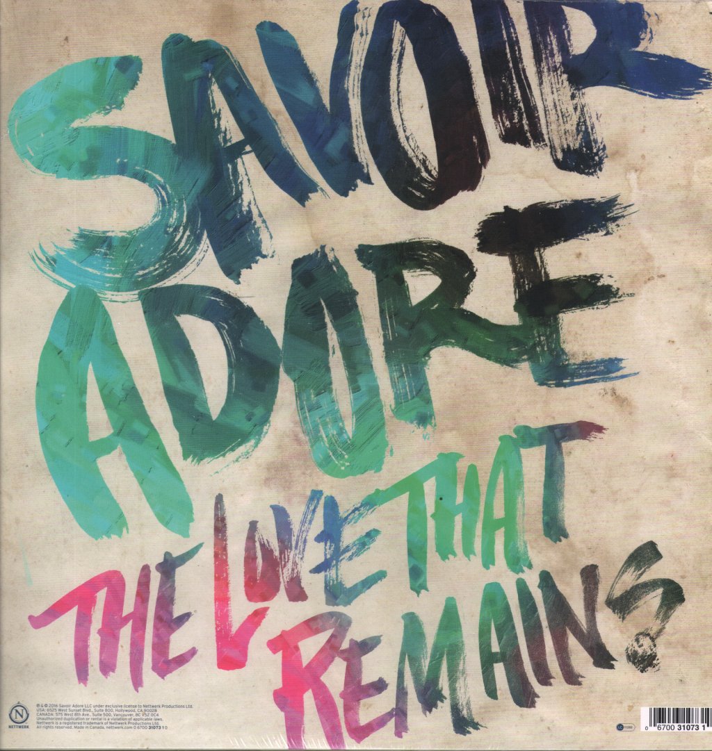 Savoir Adore - Love That Remains - Lp