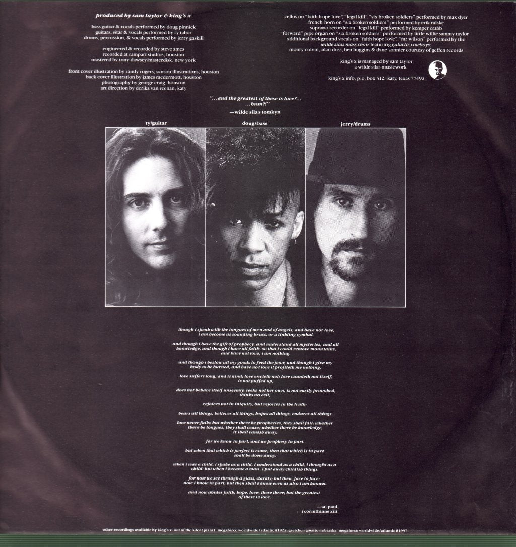 King's X - Faith Hope Love - Lp