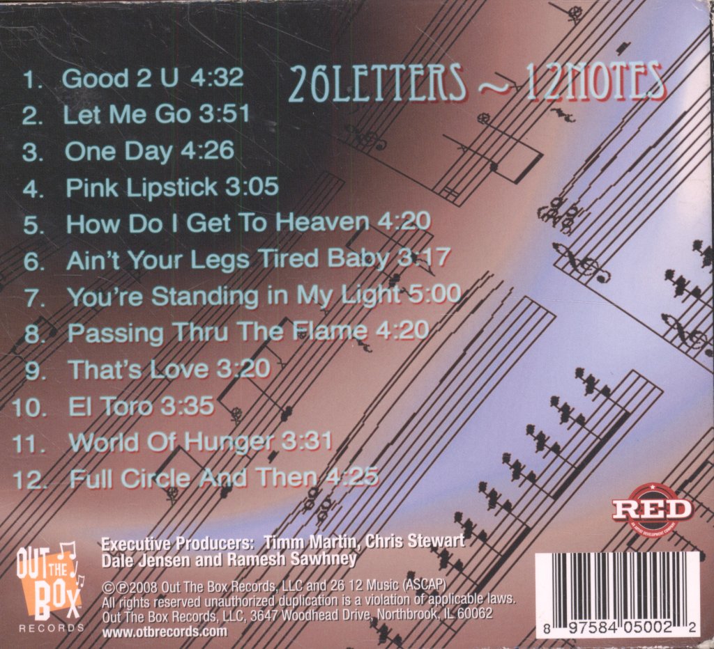 Dave Mason - 26 Letters ~ 12 Notes - Cd
