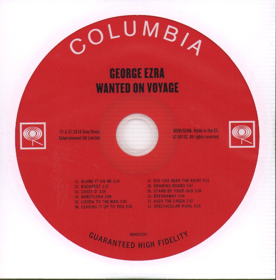George Ezra - Wanted On Voyage - Lp