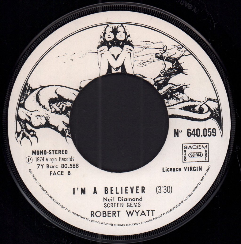 Robert Wyatt - Yesterday Man - 7 Inch