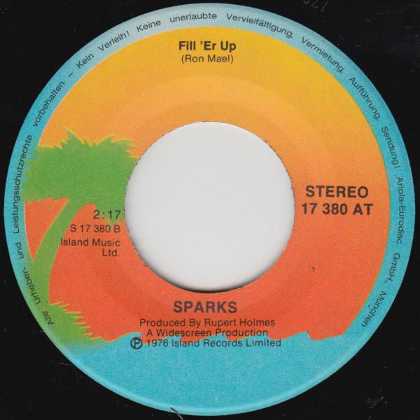 Sparks - Big Boy - 7 Inch