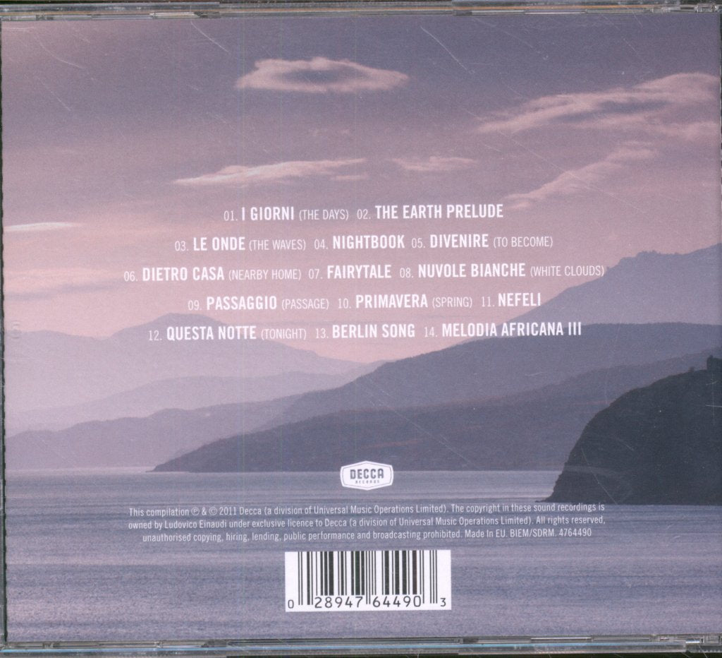 Ludovico Einaudi - Islands - Essential Einaudi - Cd