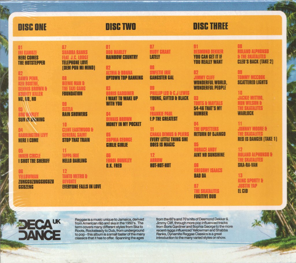 Various Artists - Dynamite Reggae Classics - Cd Set