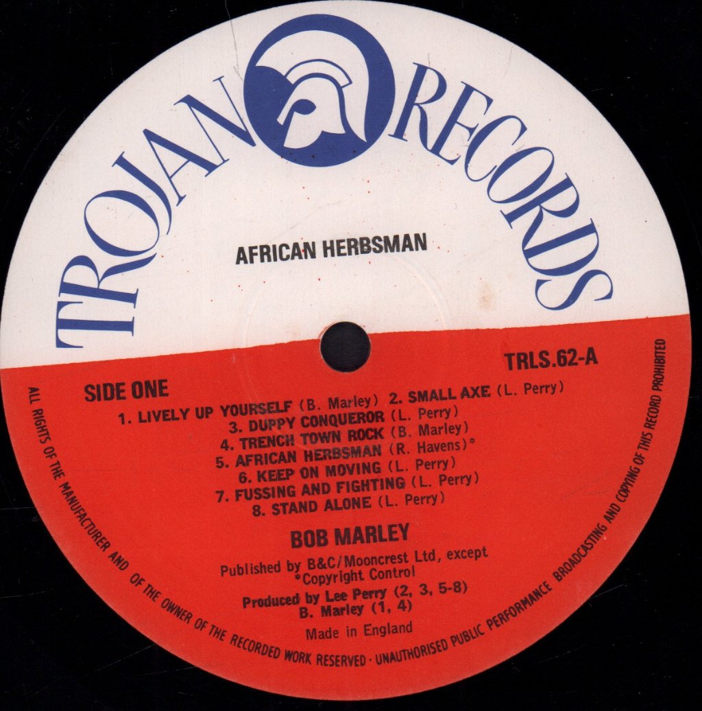 Bob Marley & The Wailers - African Herbsman - Lp