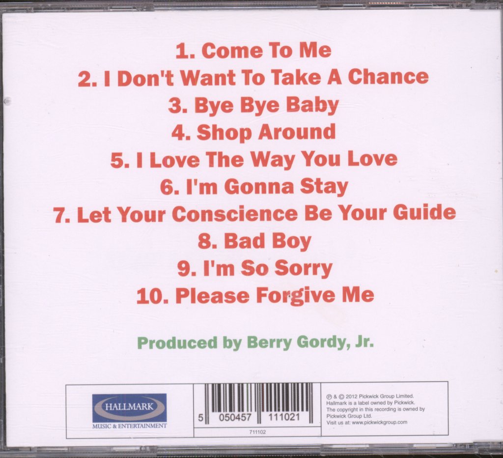 Mary Wells - Bye Bye Baby - Cd