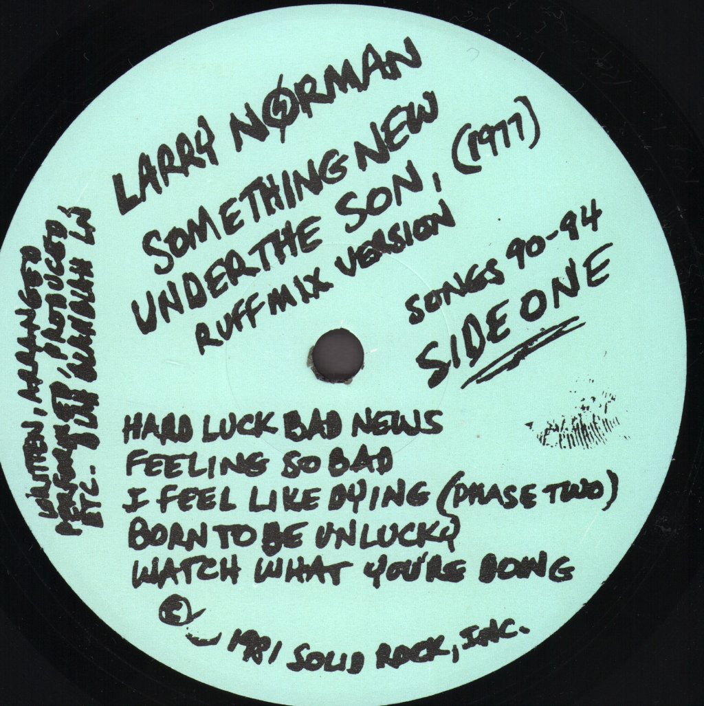 Larry Norman - Something New Under The Son - Lp