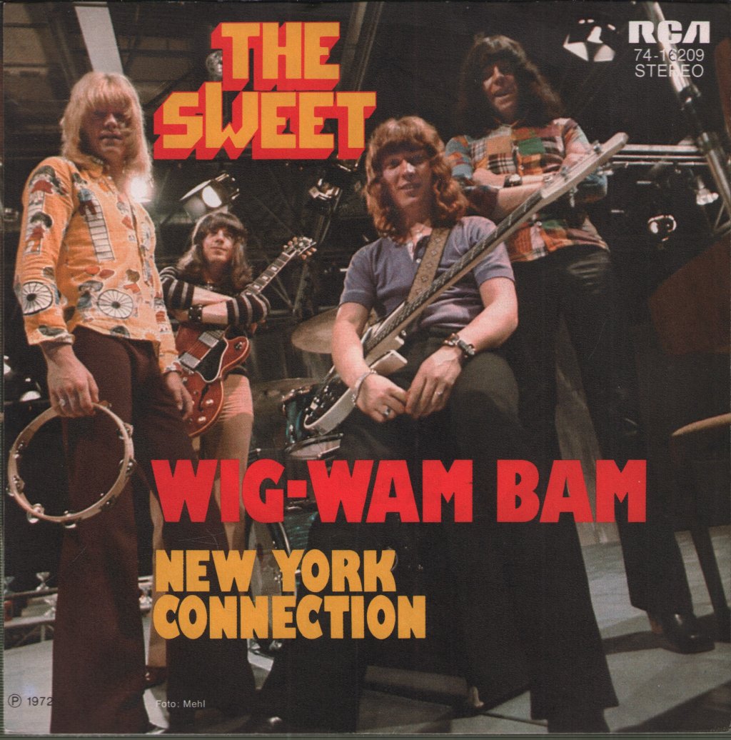 Sweet - Wig-Wam Bam - 7 Inch