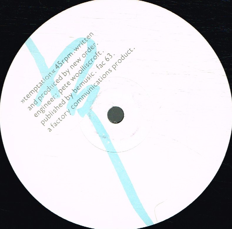 New Order - Temptation - 12 Inch
