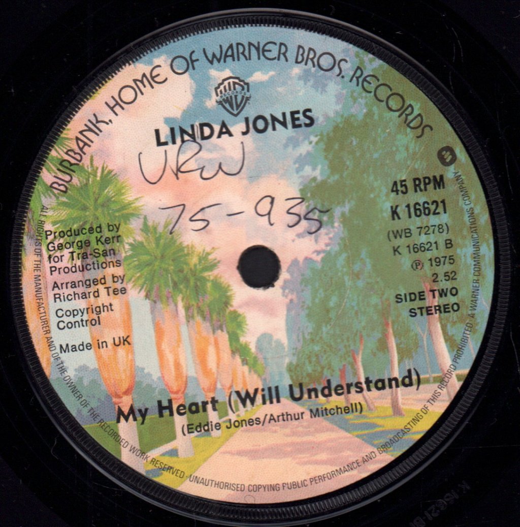 Linda Jones - I Just Can't Live My Life (Without You Babe) - 7 Inch