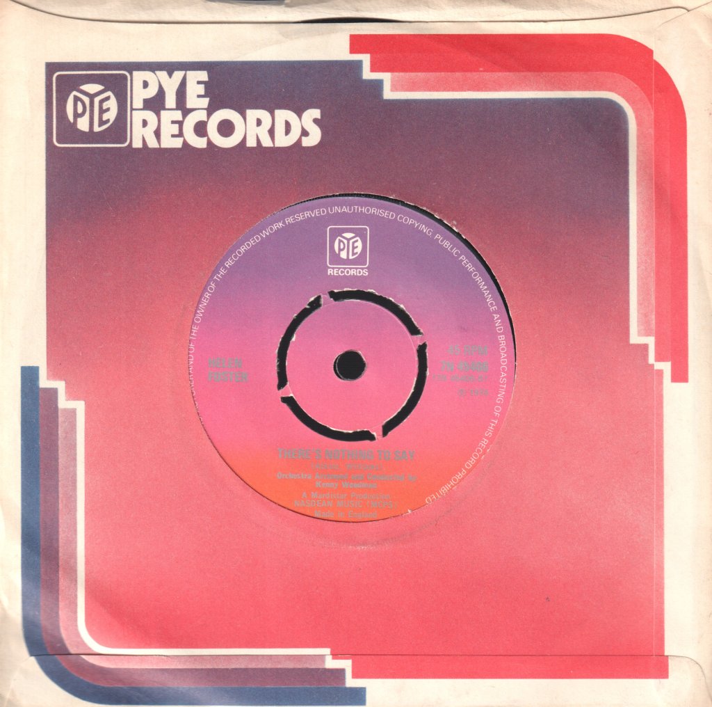 Helen Foster - Over The Rainbow - 7 Inch