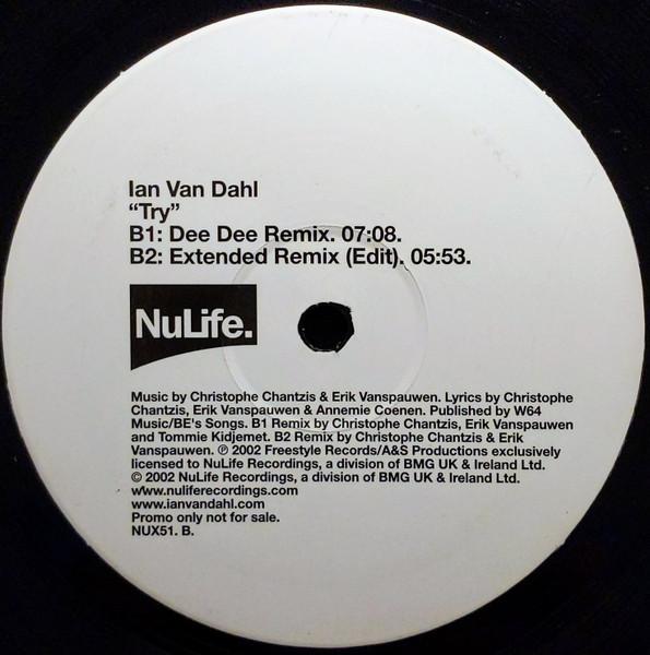 Ian Van Dahl - Try - 12 Inch