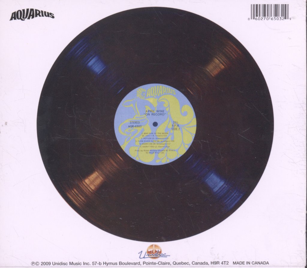 April Wine - On Record - Cd