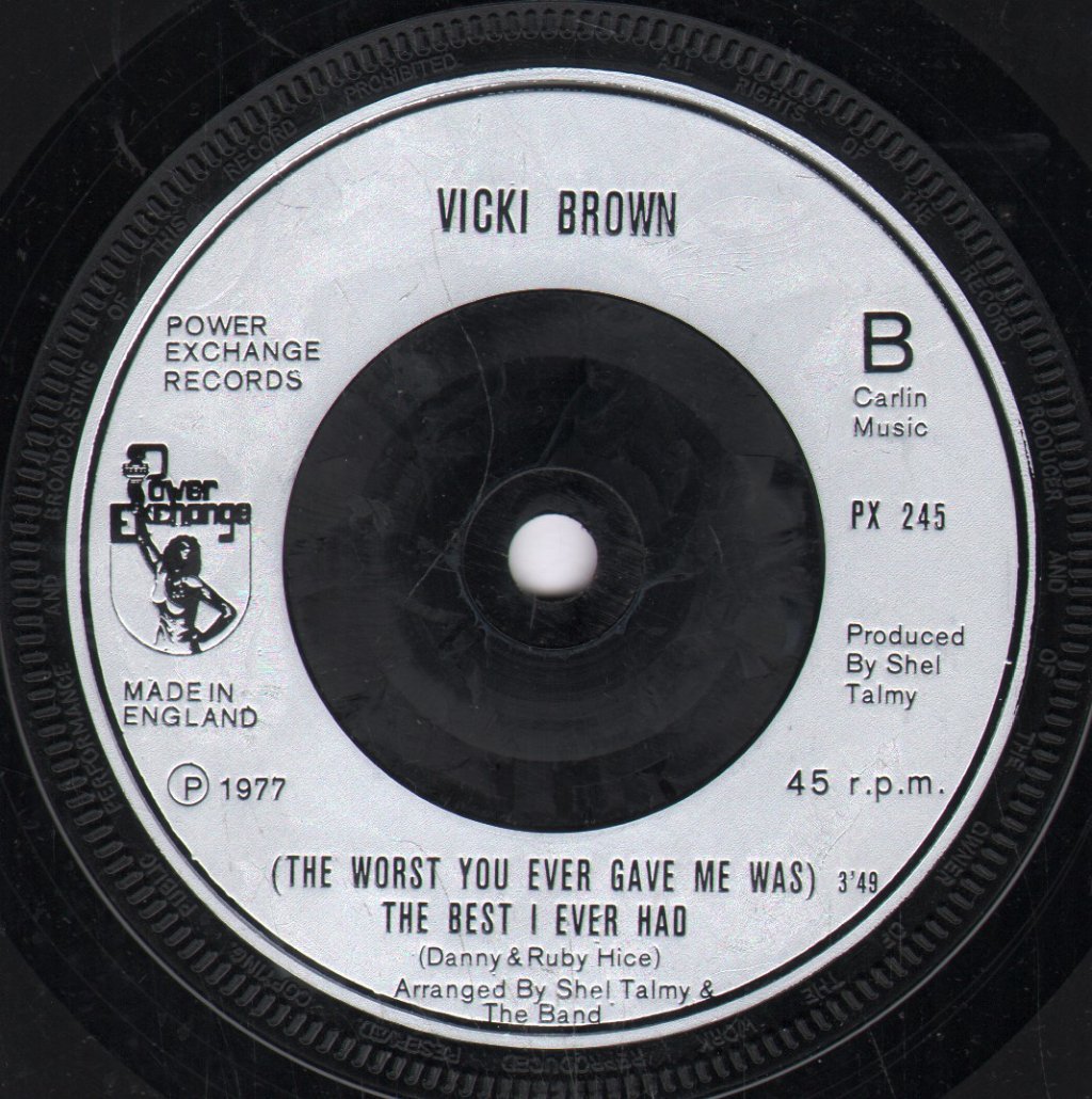 Vicki Brown - From The Inside - 7 Inch