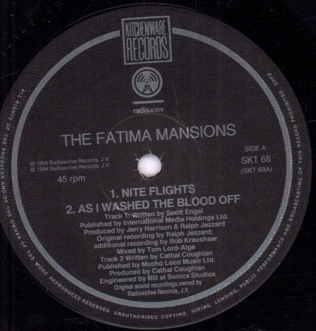 Fatima Mansions - Nite Flights - 10 Inch